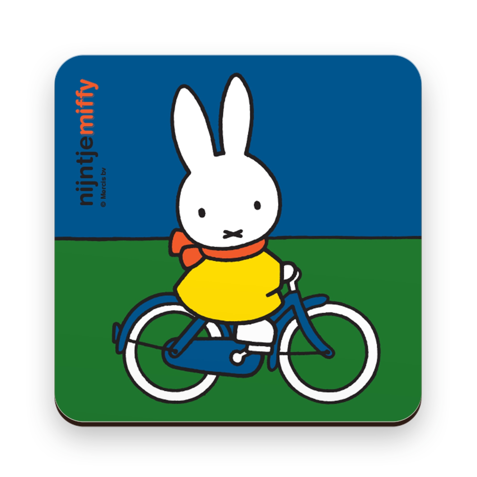 Miffy bike coaster