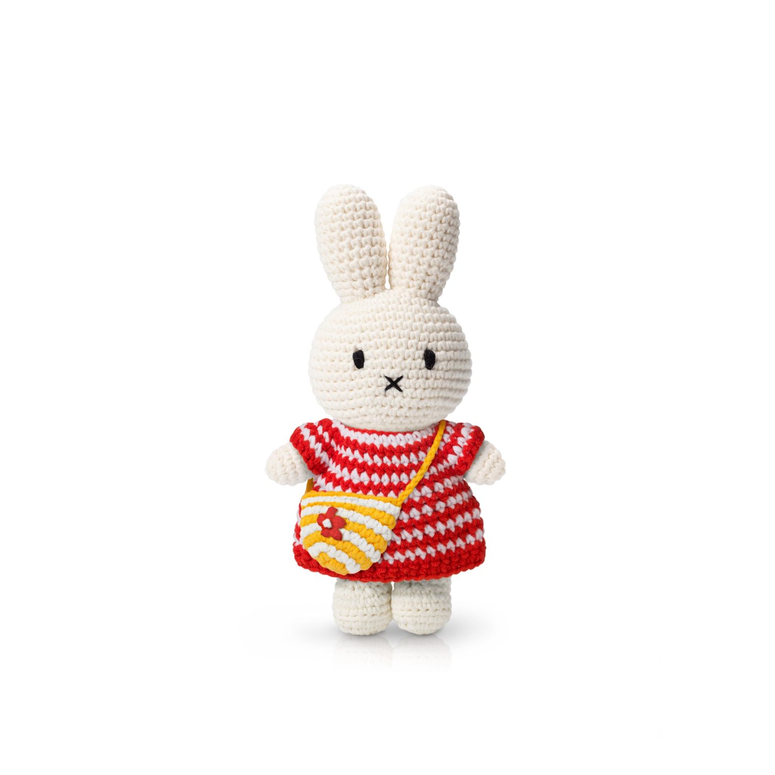Miffy red striped dress bag