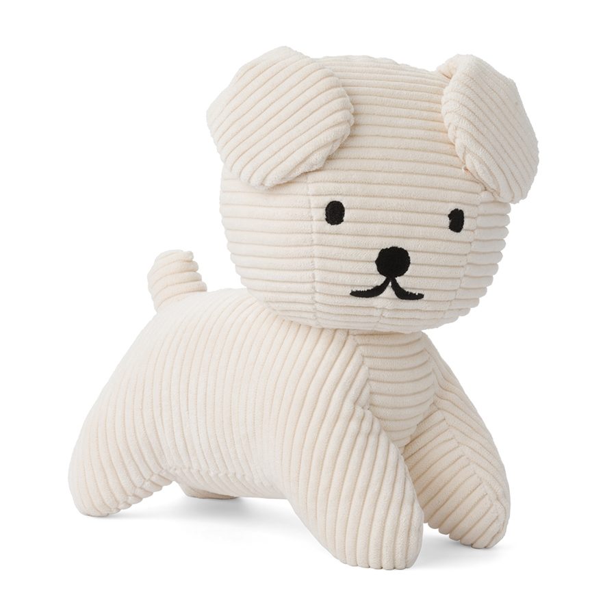 Snuffy corduroy offwhite plush